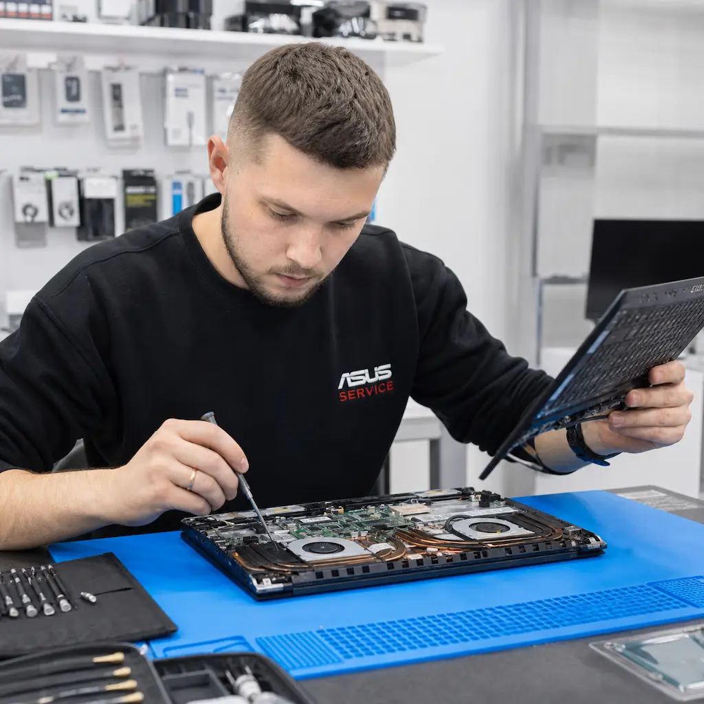 заменить клавиатуру на ноутбуке Asus в Реутове