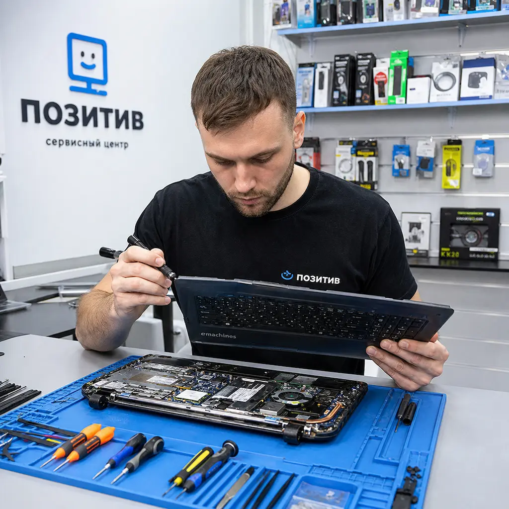 заменить клавиатуру на ноутбуке Emachines в Реутове