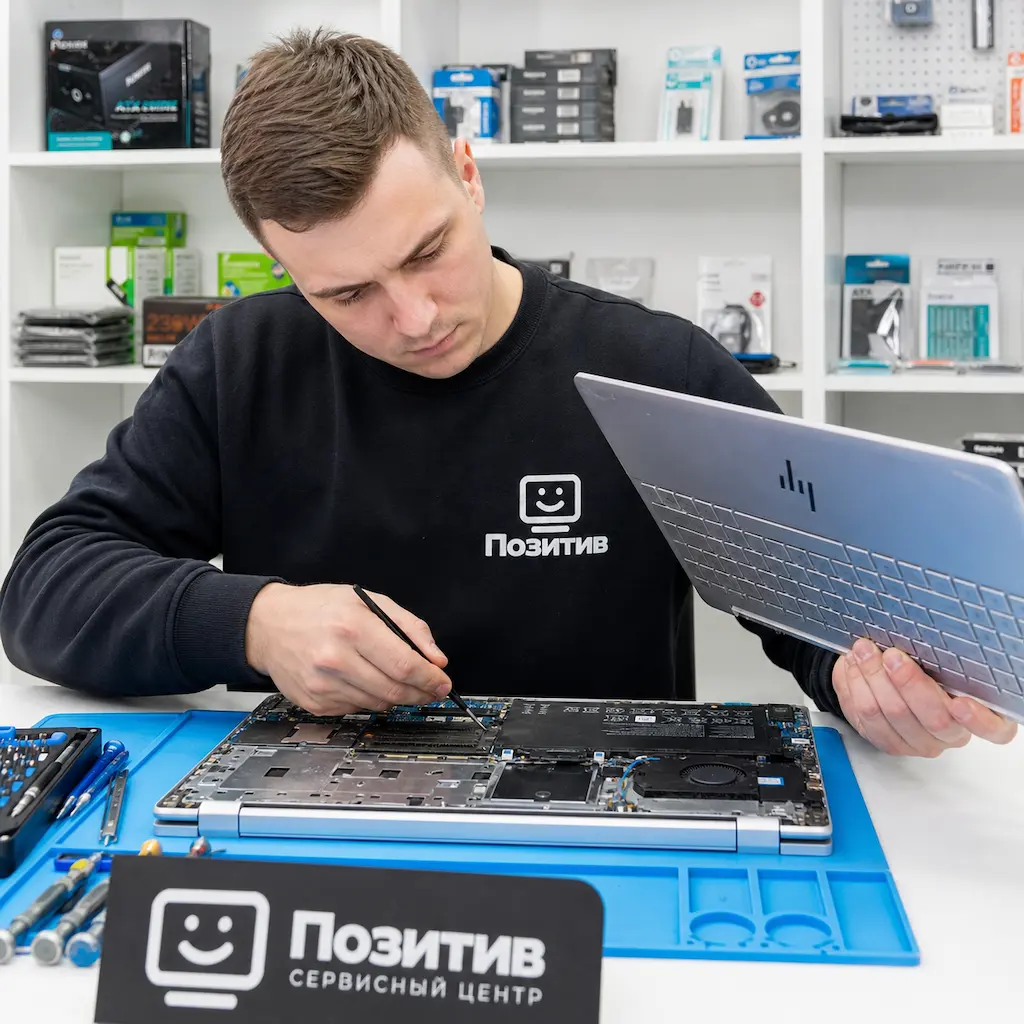 заменить клавиатуру на ноутбуке HP в Реутове