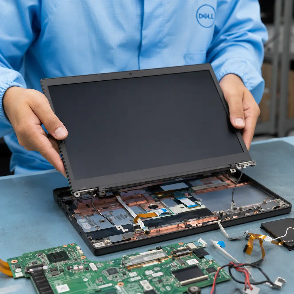 заменить матрицу ноутбука Dell в Реутове