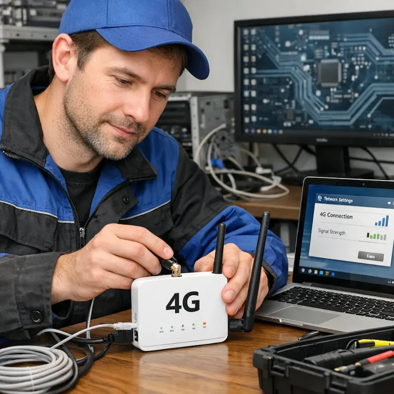 Настройка 4G модема в Реутове