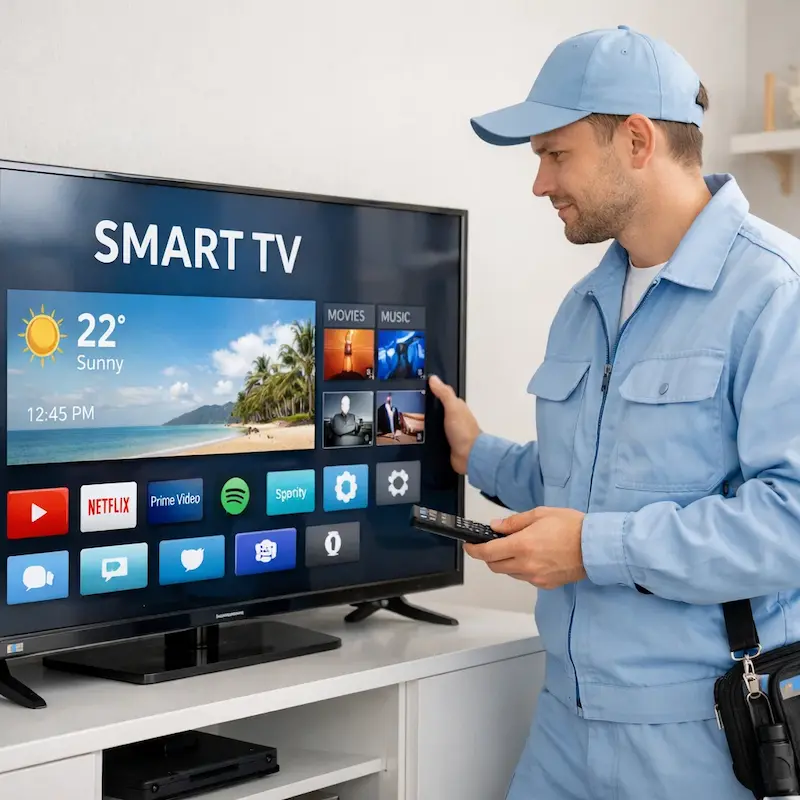 Настройка Smart TV в Реутове