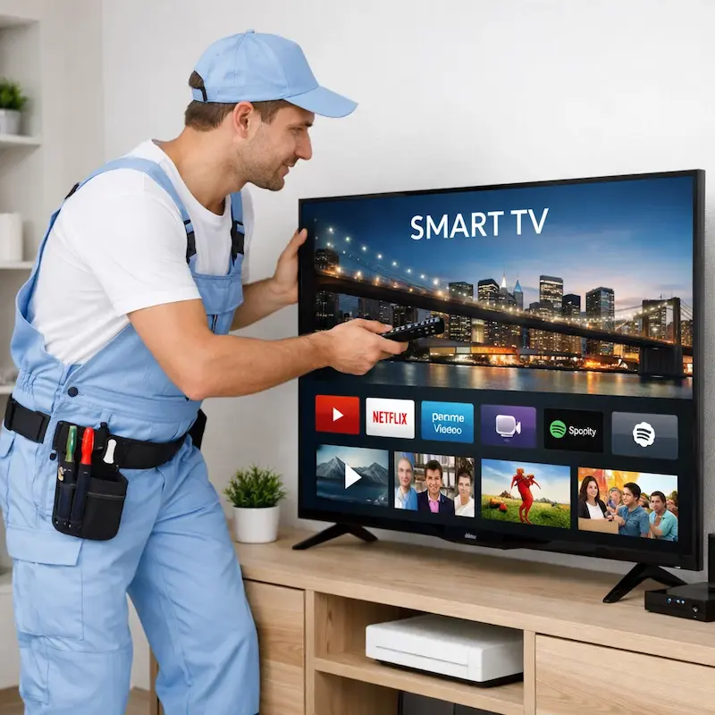 Как вызвать мастера для настройки Smart TV в Реутове