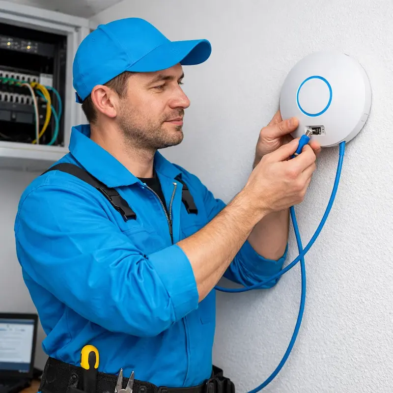 Подключение точки доступа в Реутове