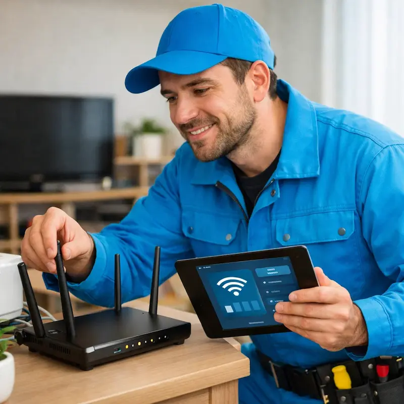 Настройка Wi-Fi для квартиры, дома и офиса в Реутове