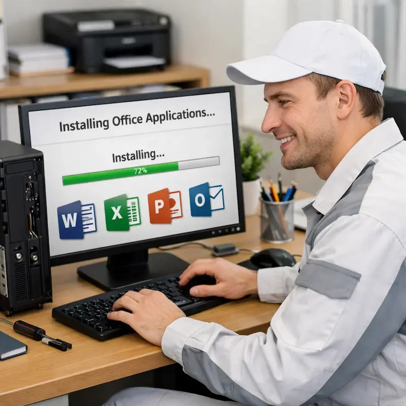 Установка и настройка программ на компьютере в Реутове