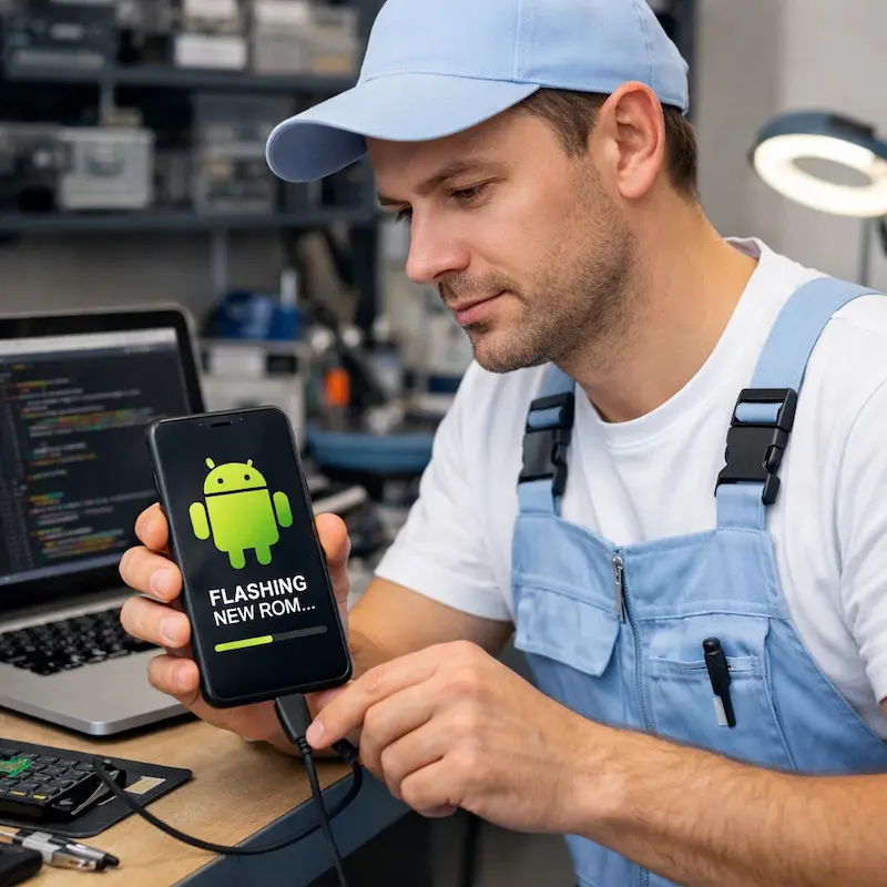 Прошивка Android в Реутове