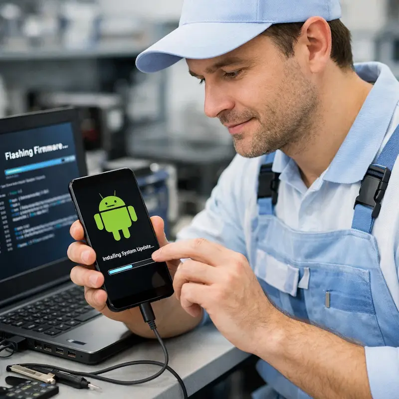 Перепрошить телефон в Реутове