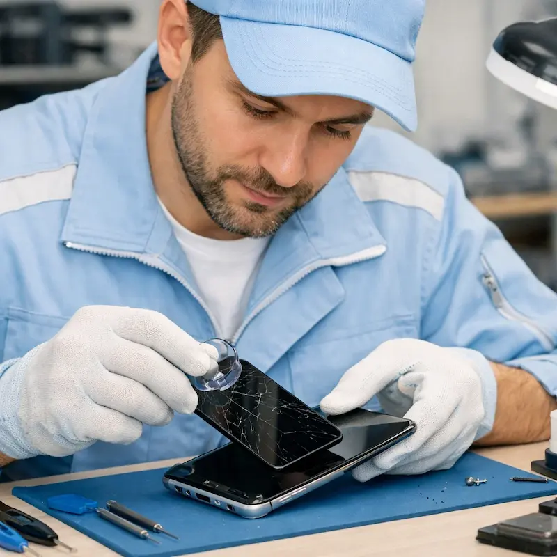 Заменить сенсорное стекло на смартфоне в Реутове