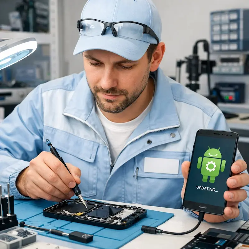 Настройка системы Android в Реутове