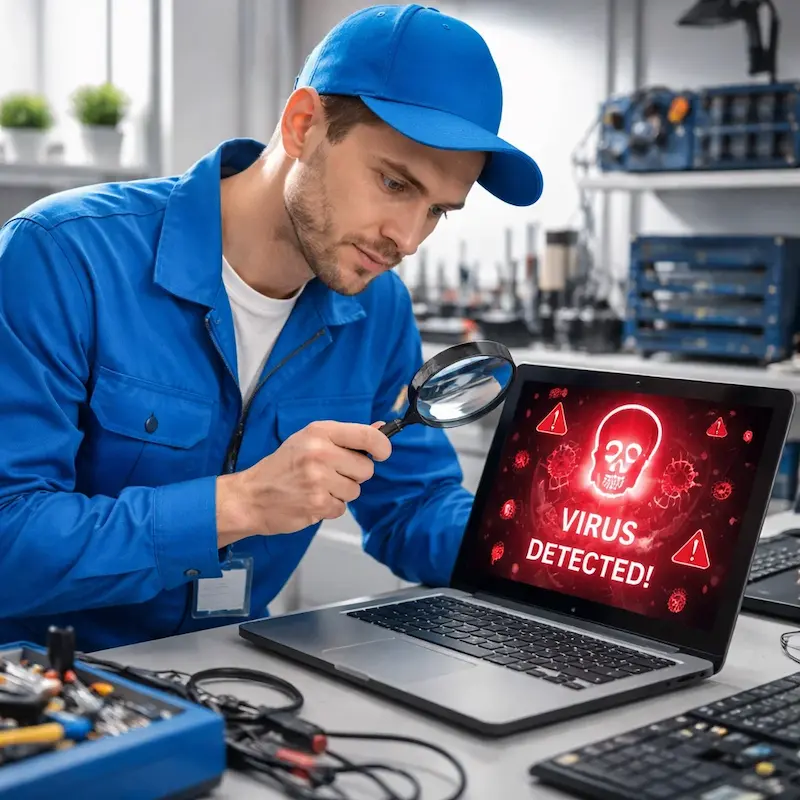 Поиск компьютерных вирусов в Реутове