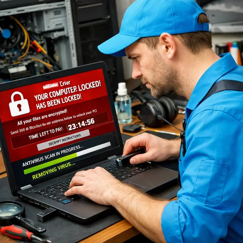 Удалить винлокер в Реутове